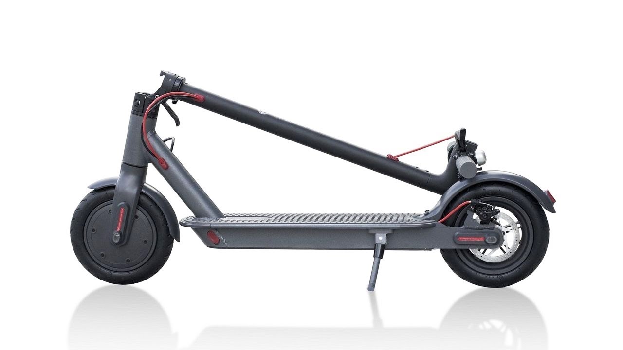 Folding electric scooters